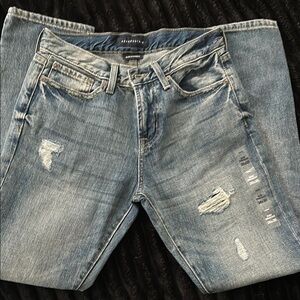 Aeropostale Slim Straight Jeans - Light Blue